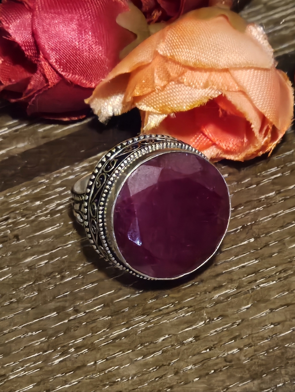 Ruby Ring (Simulated) Size 7